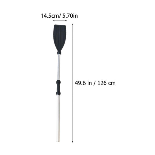 2pcs Kayak Paddle Set Aluminum Alloy Telescopic Shaft U190