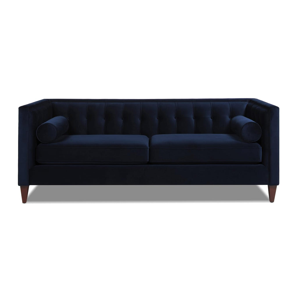 84" Tufted Velvet Sofa S7656