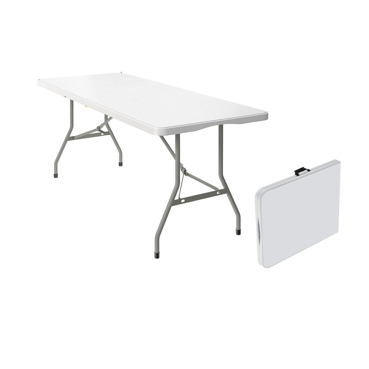 6FT White Folding Table N83313