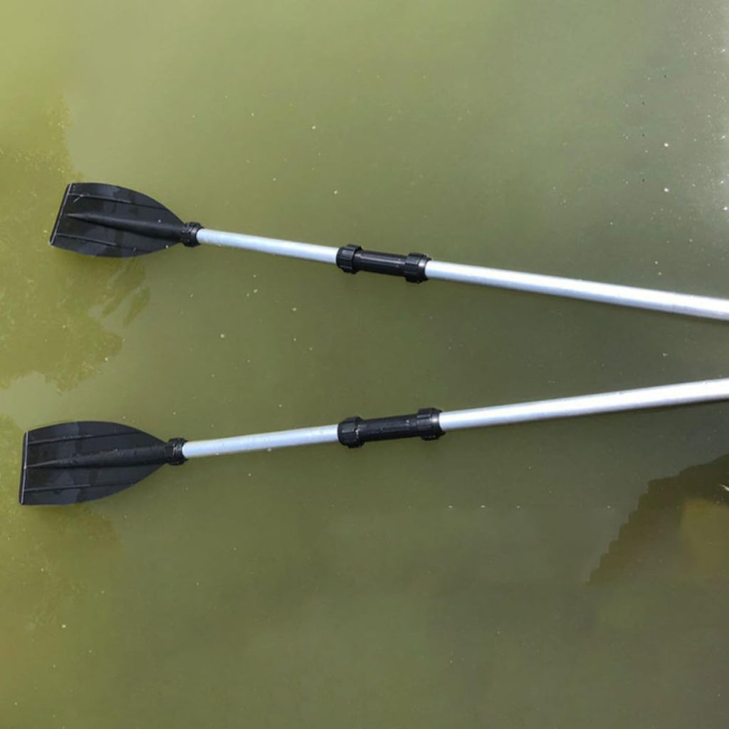 2pcs Kayak Paddle Set Aluminum Alloy Telescopic Shaft U190