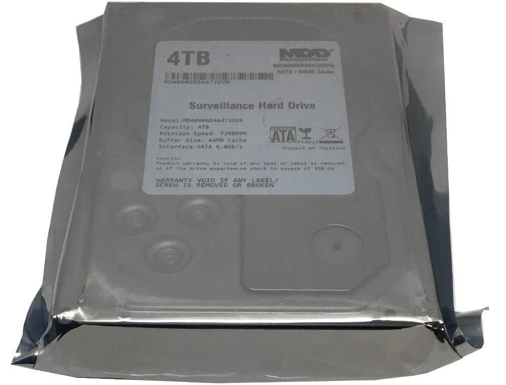 4TB 7200RPM SATA 3.5'' Internal Hard Drive J180