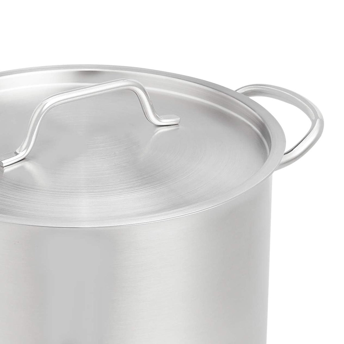 12 Quarts Stainless Steel Stock Pot with Cover A86673