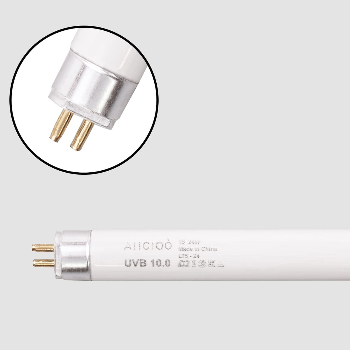 T5 HO 10.0 UVB Fluorescent Lamp 22" 24W Q214