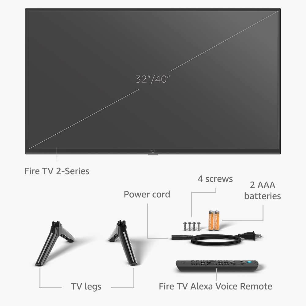 32" HD Smart TV with Voice Remote E860998