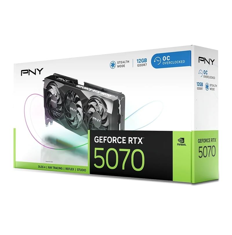 NVIDIA GeForce RTX 5070 Graphics Card 12GB GDDR7 U4391
