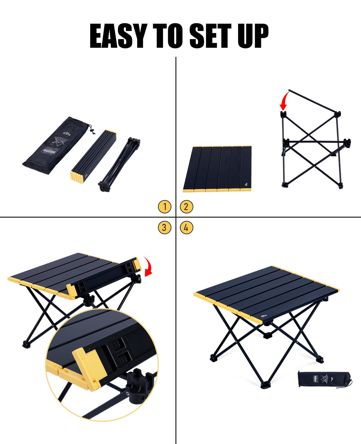 Ultralight Compact Camping Folding Table N727