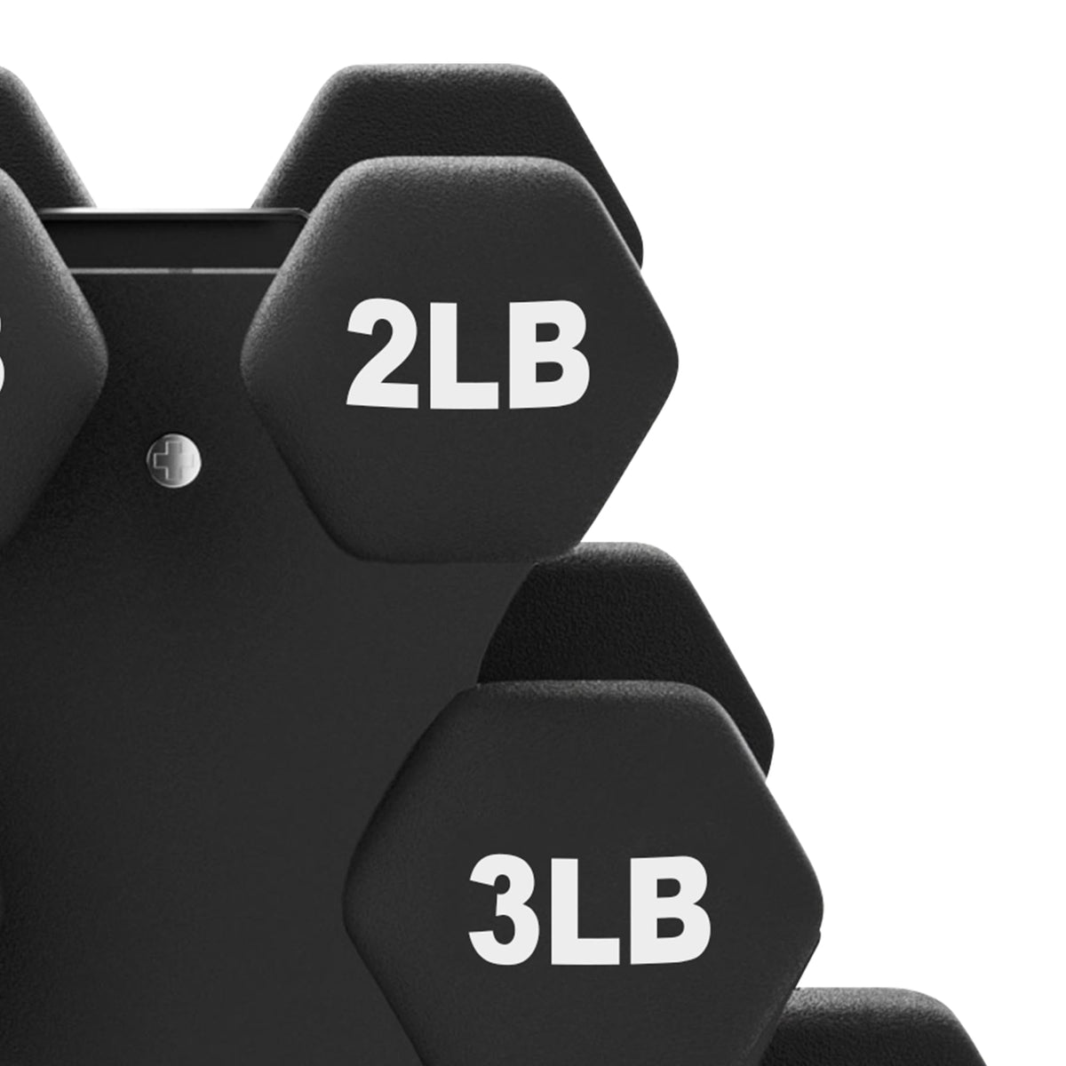 Neoprene Dumbbell Set with Rack W899030