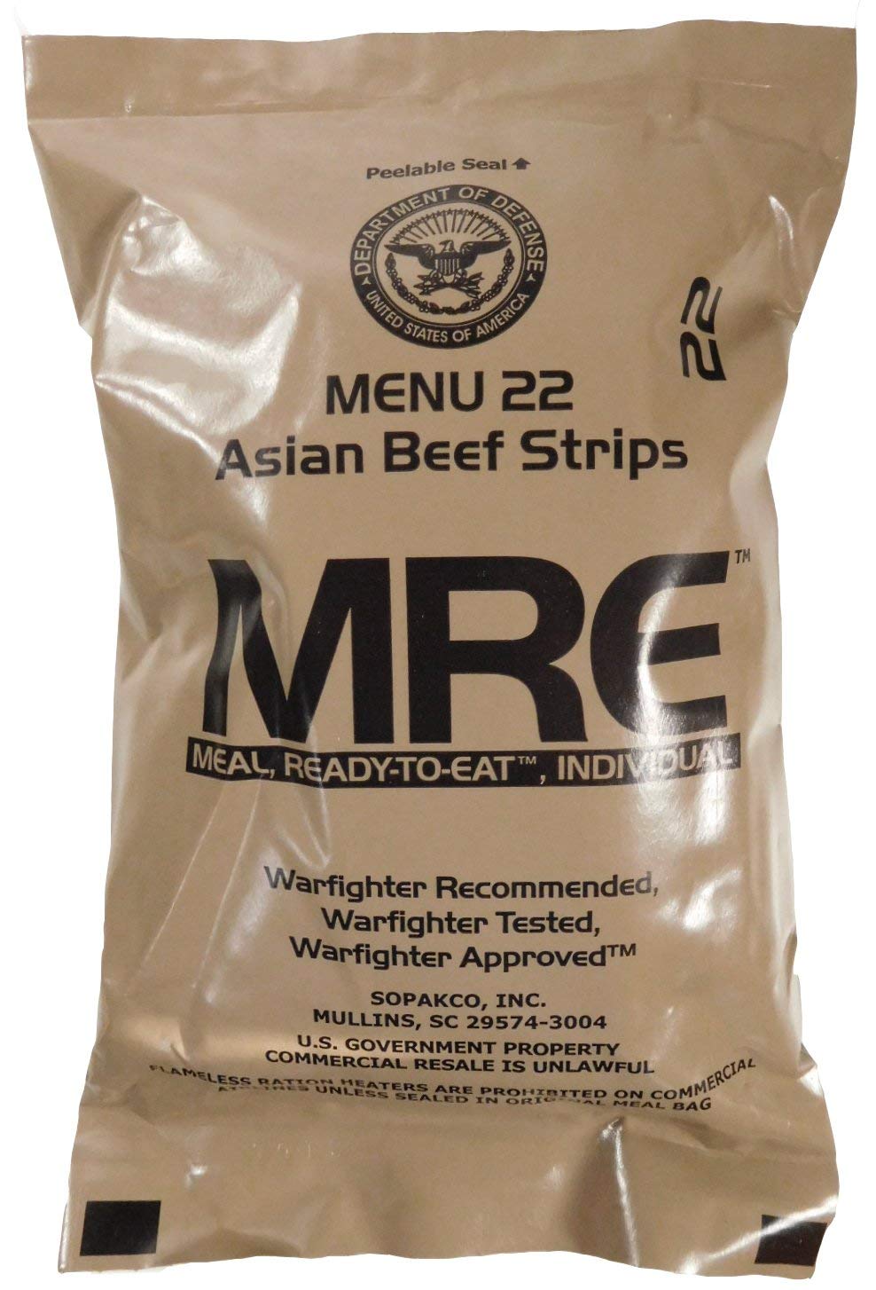 Meals Ready-to-Eat Assorted Flavor T5622