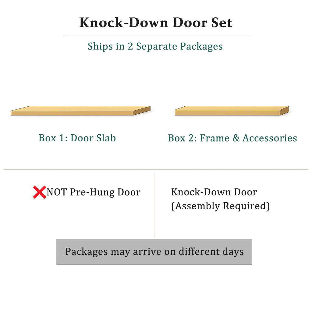 Fiberglass Exterior Front Door 36x80in Left-Hand Inswing Frosted Glass White Primed Q794