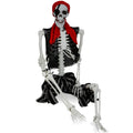 Life Size Pirate Skeleton with Movable Joints Z738