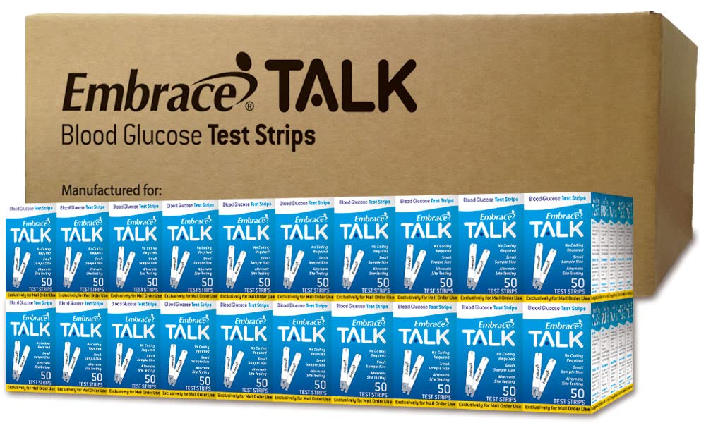 Blood Glucose Test Strips 5000ct H3855