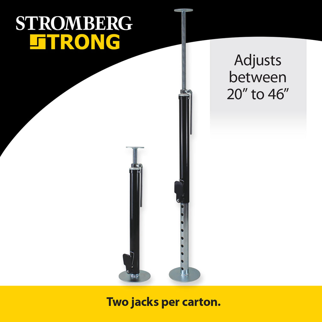5000 lb Adjustable Stabilizer Jacks Pair H4838
