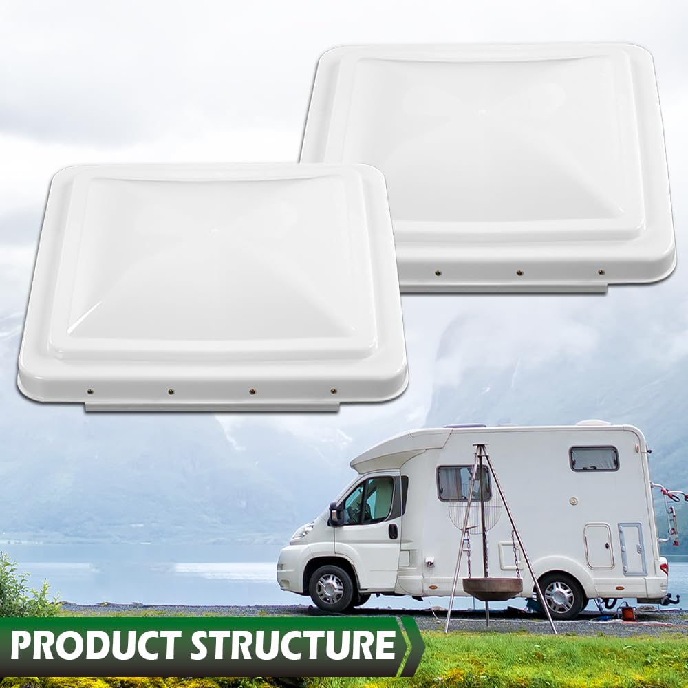 White 14" x 14" Roof Vent Cover J357900