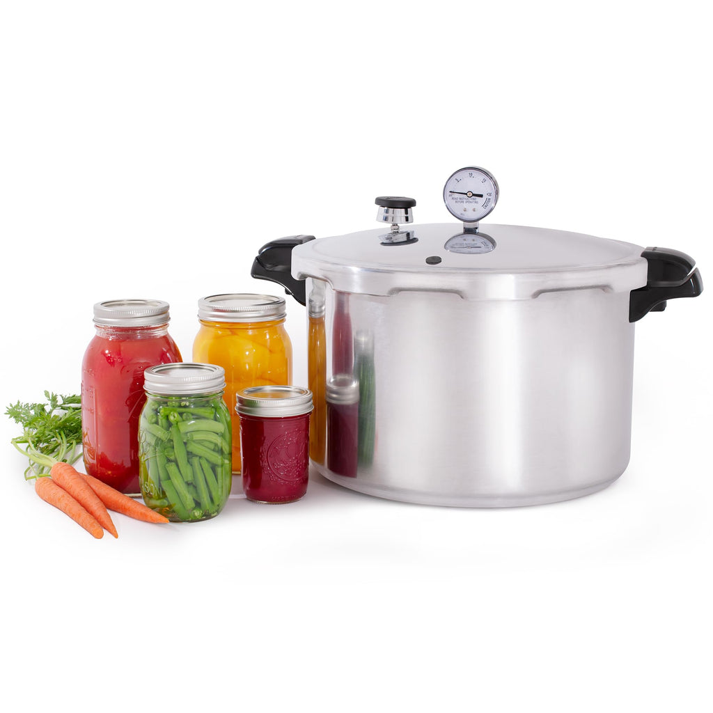 16-Quart Aluminum Pressure Canner and Cooker F62996