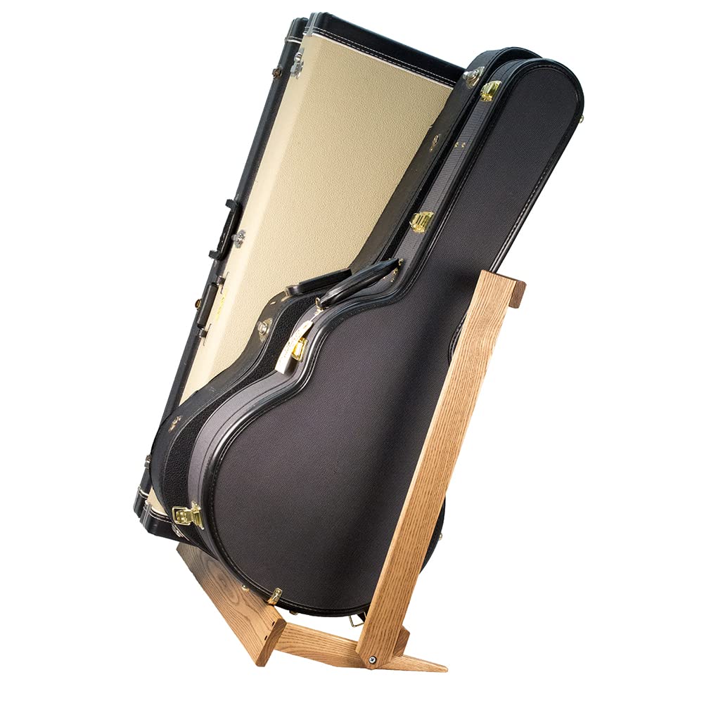 Folding Hardwood Guitar Case Rack J72856