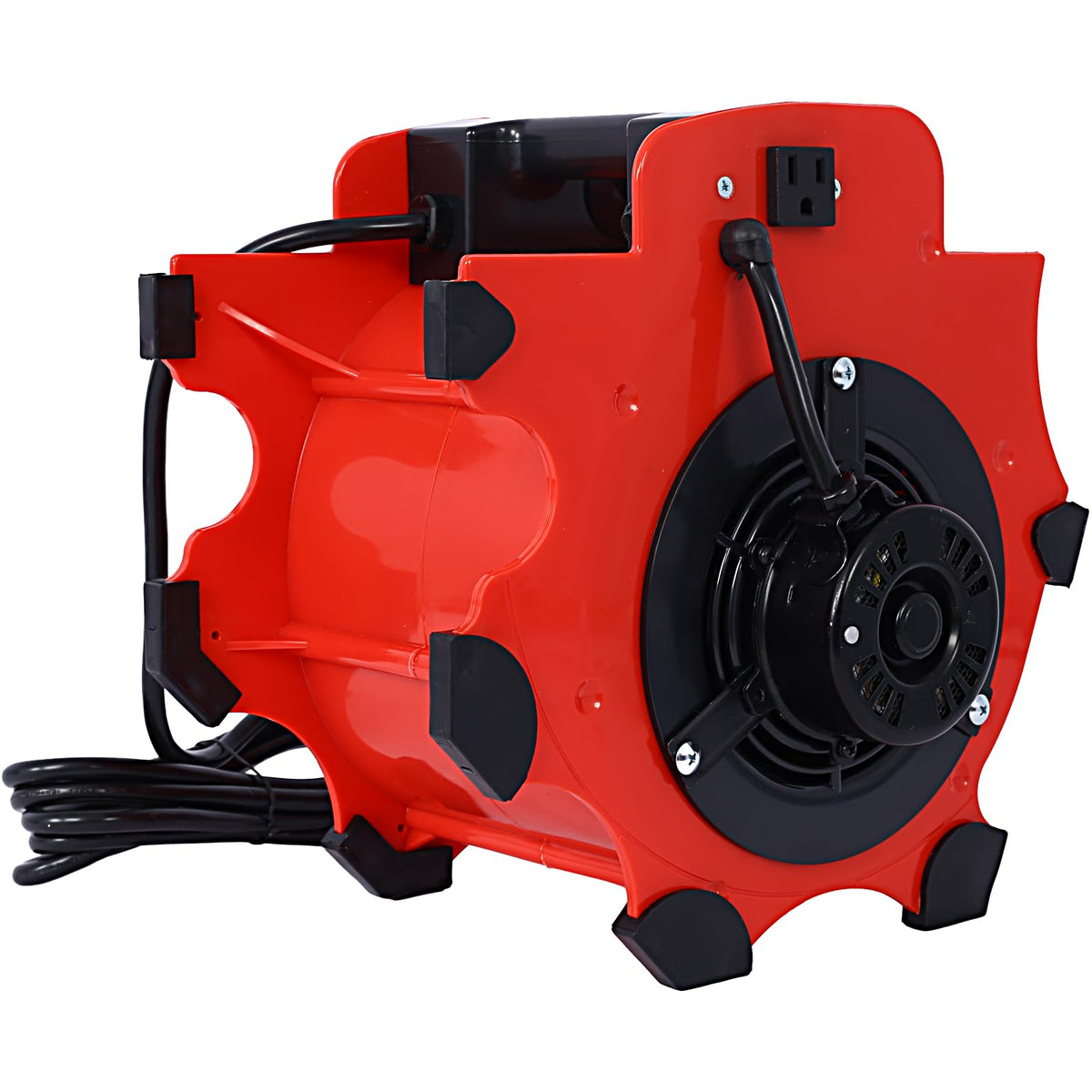 Heavy-Duty Portable Air Mover with Handle Red K406