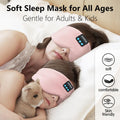 Silk Bluetooth Sleep Mask Headband Earphones B151