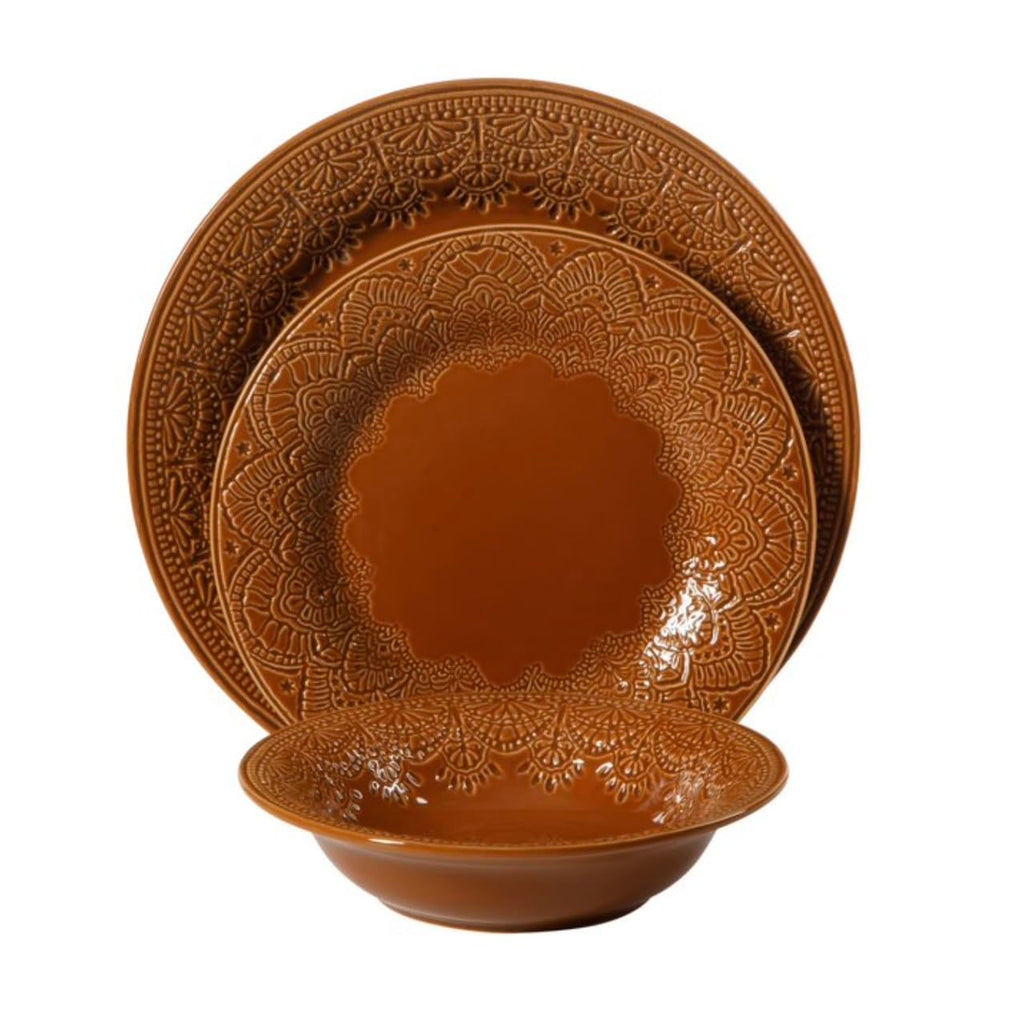 12-Piece Ceramic Dinnerware Set W2238