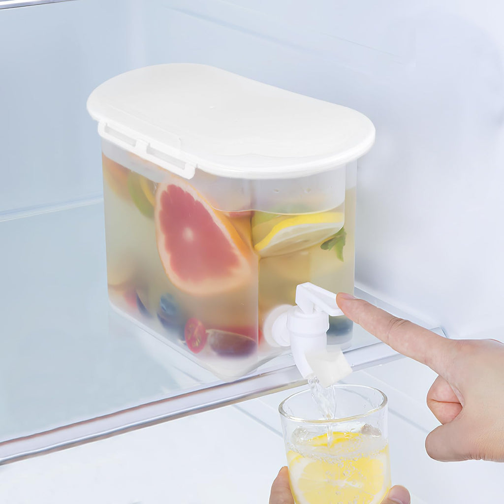 Cold Water Kettle with Faucet Large Capacity PP Water Pitcher J107281