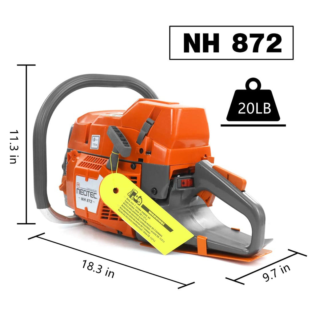 24 Inch 71cc Gas Powered Chainsaw B50453