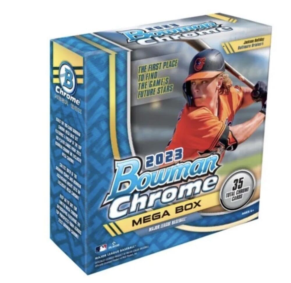 Factory Sealed MLB Baseball Mega Box 7 Packs J467037
