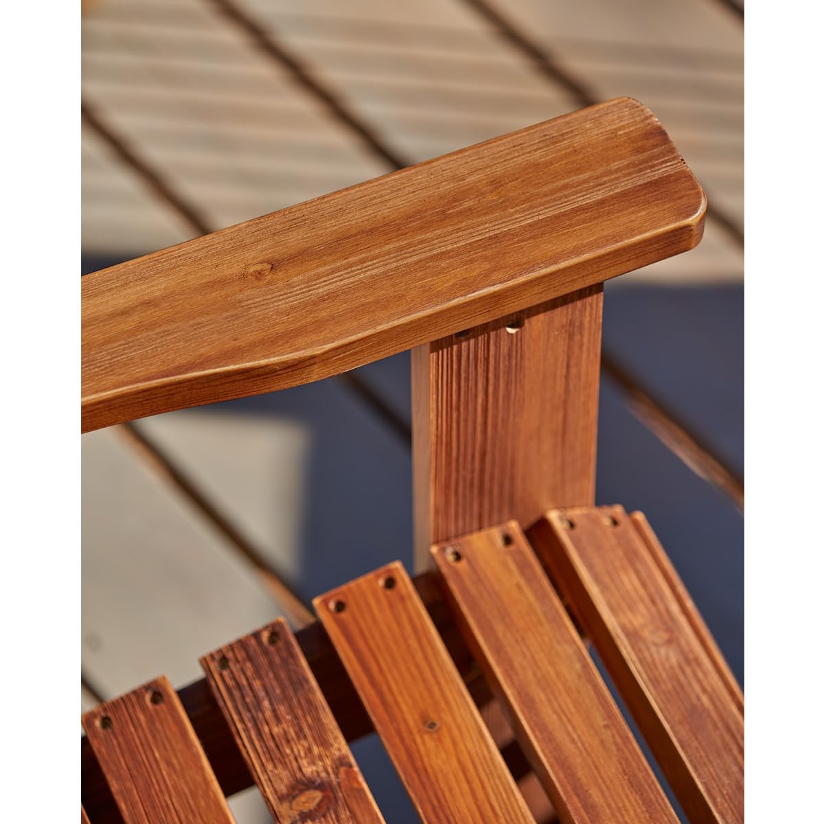Oak Wood Rocking Chair L163
