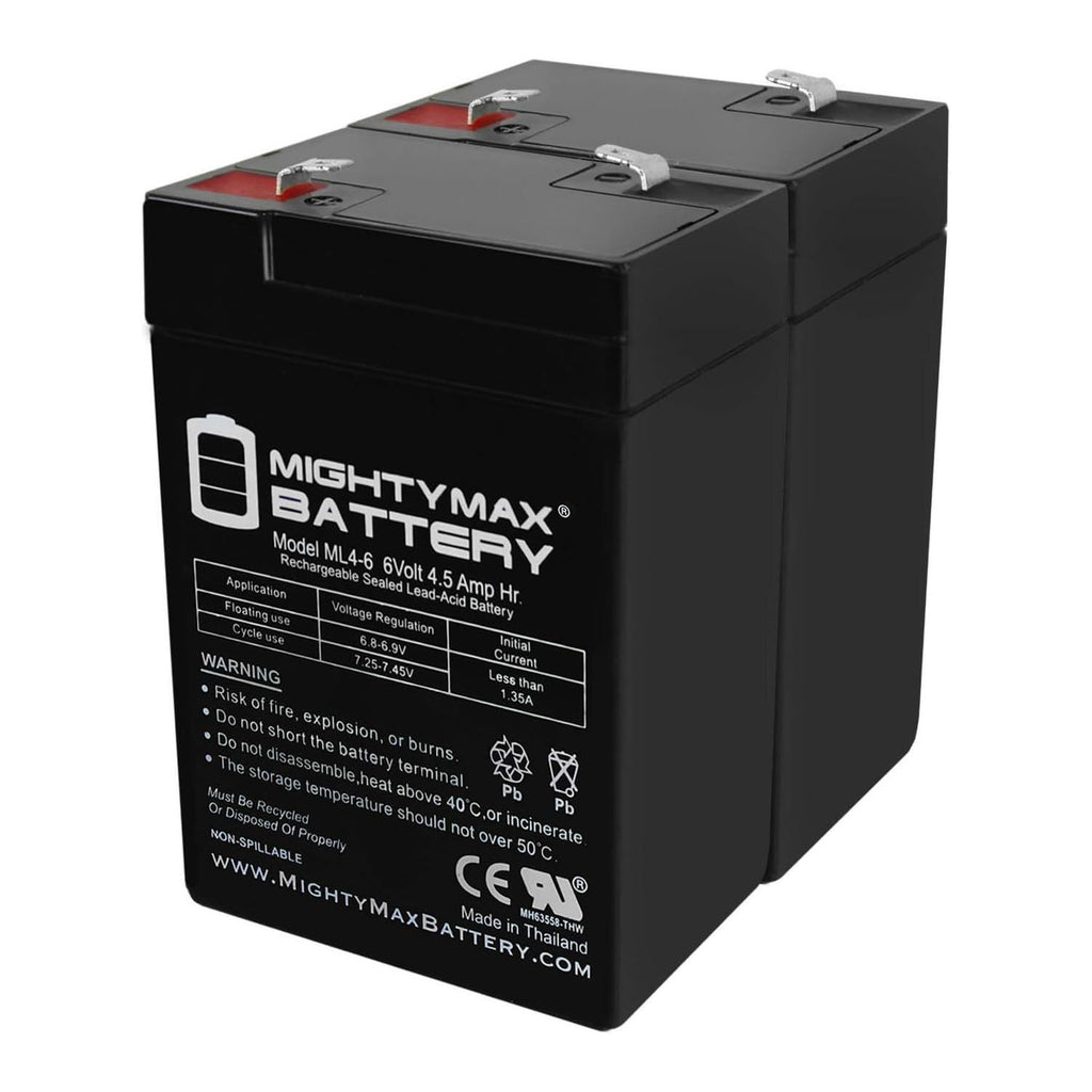 6V 4.5AH Battery 2 Pack Z315