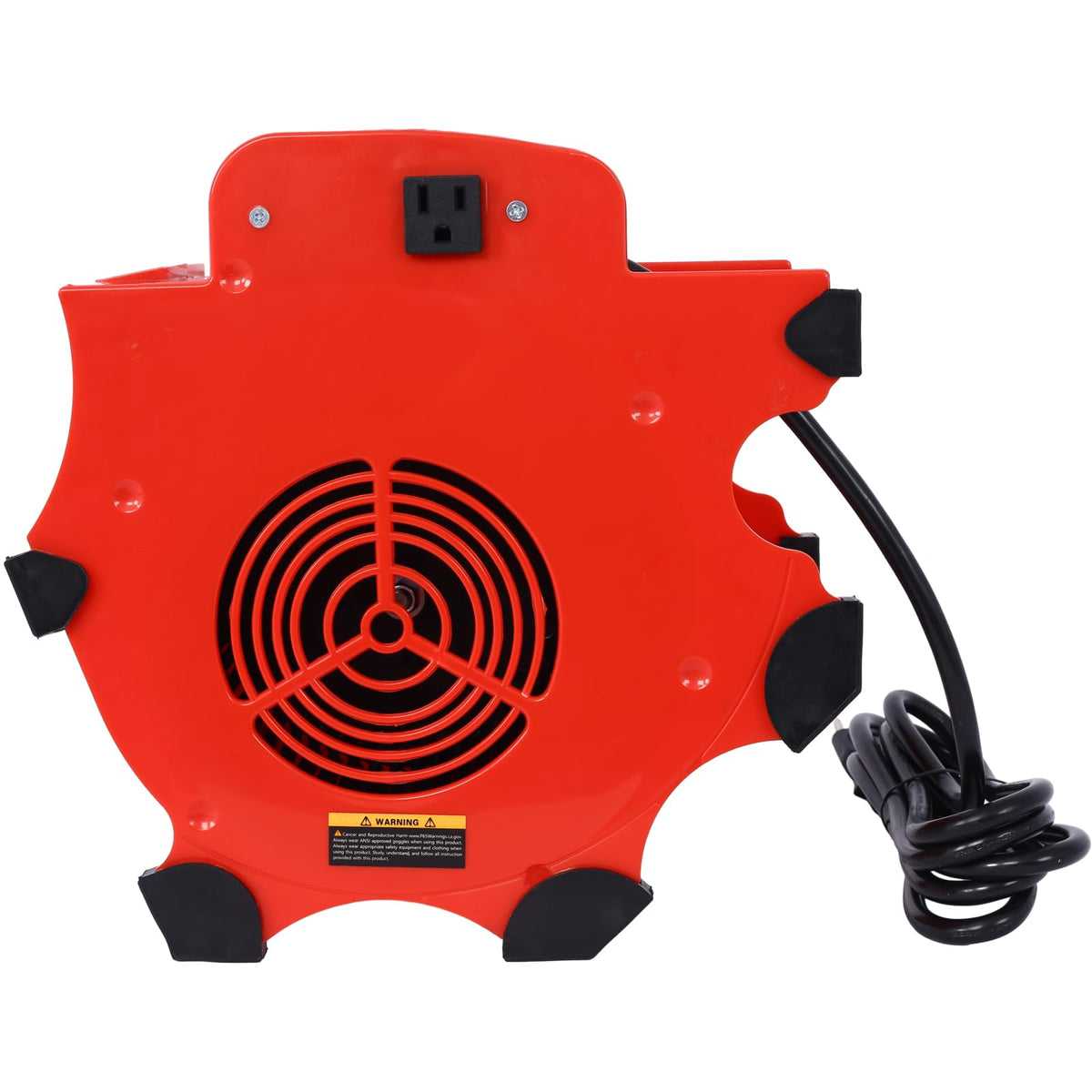 Heavy-Duty Portable Air Mover with Handle Red K406