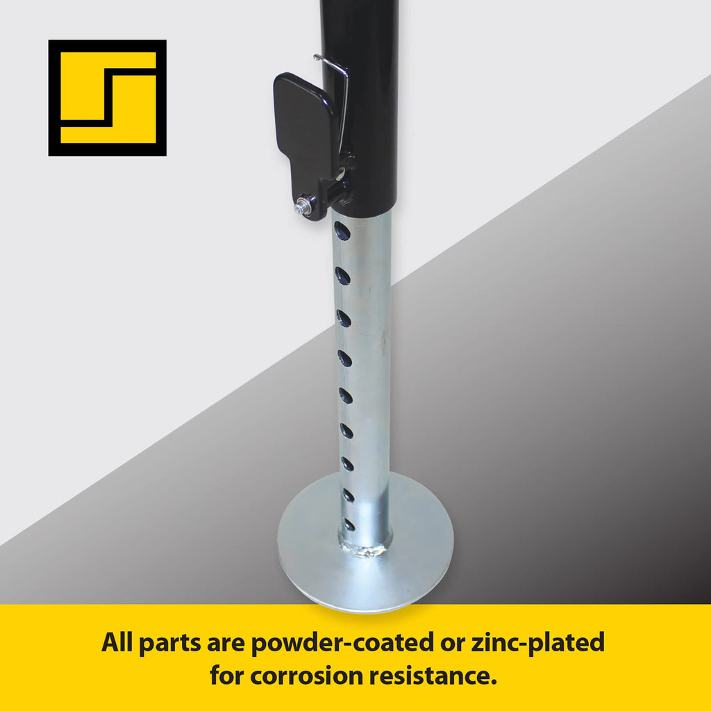 5000 lb Adjustable Stabilizer Jacks Pair H4838