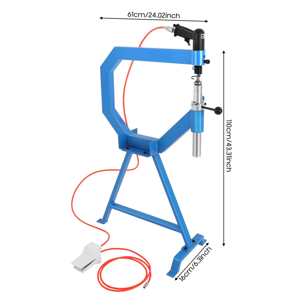 Pneumatic Planishing Hammer Metal Fabrication Set E88831