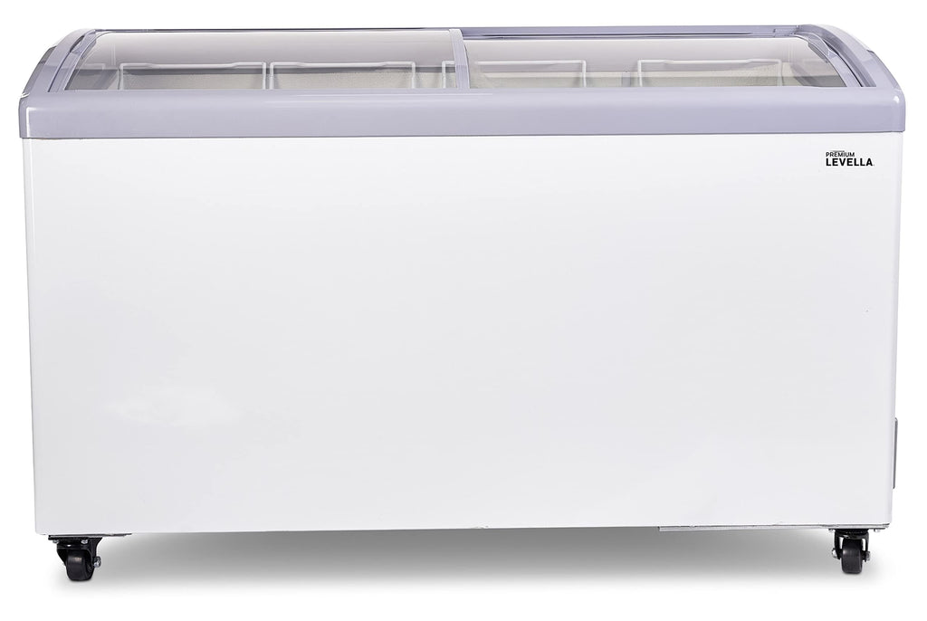 7.4 cu ft Chest Freezer with Curved Glass Top in White C138995
