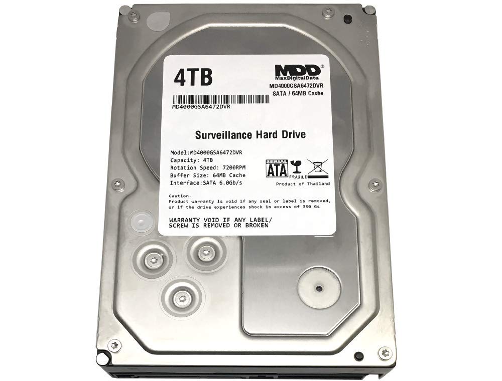 4TB 7200RPM SATA 3.5'' Internal Hard Drive J180
