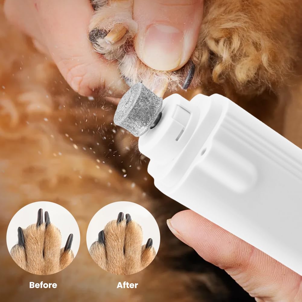 2 in 1 Cat Dog Nail Clippers & Grinder with LED Light Y826698