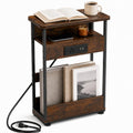 Narrow Side Table with Charging Station K71981
