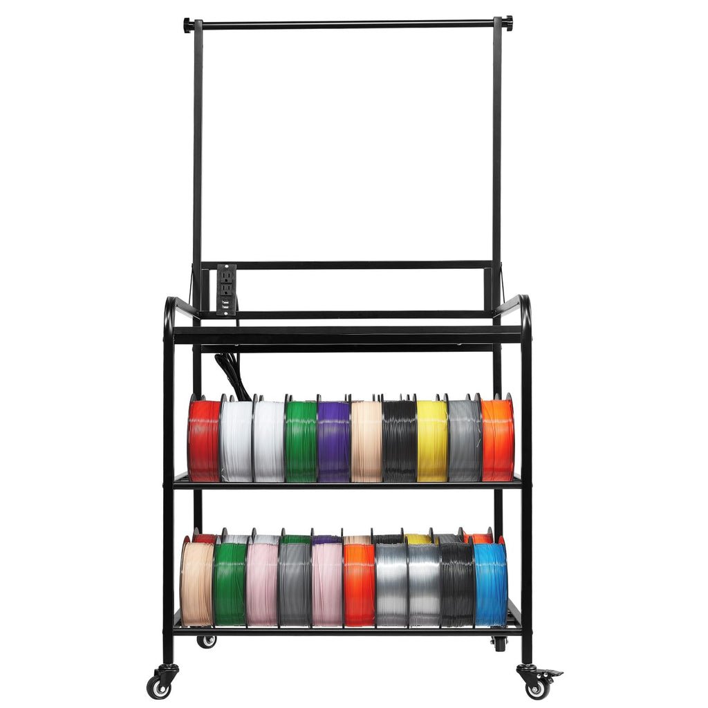 3-Tier Filament Storage Rack with Wheels W29301