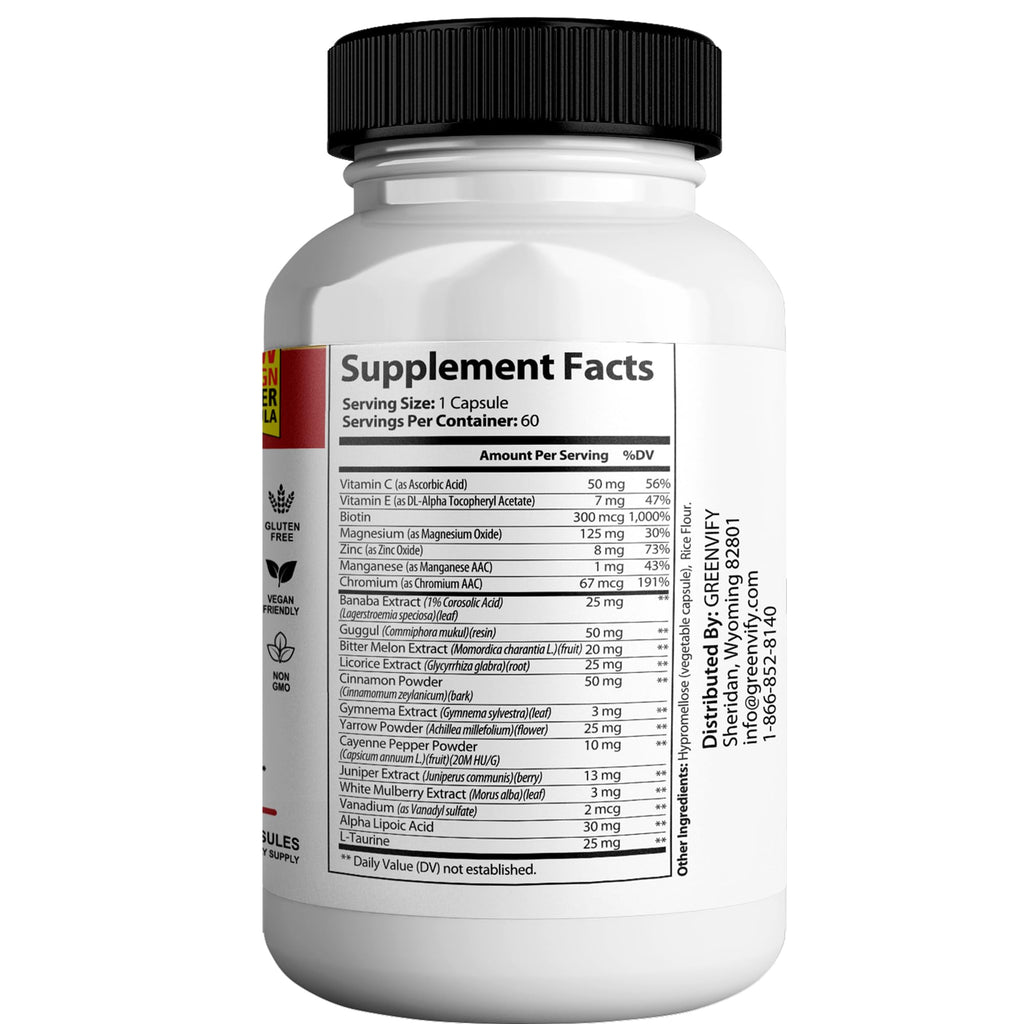 60 Capsules Glycogen Support T9091