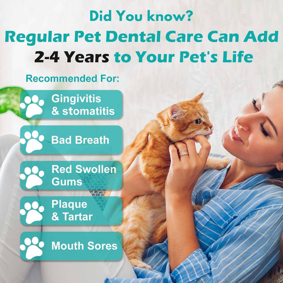 Cat Dental Care Tablets L56150