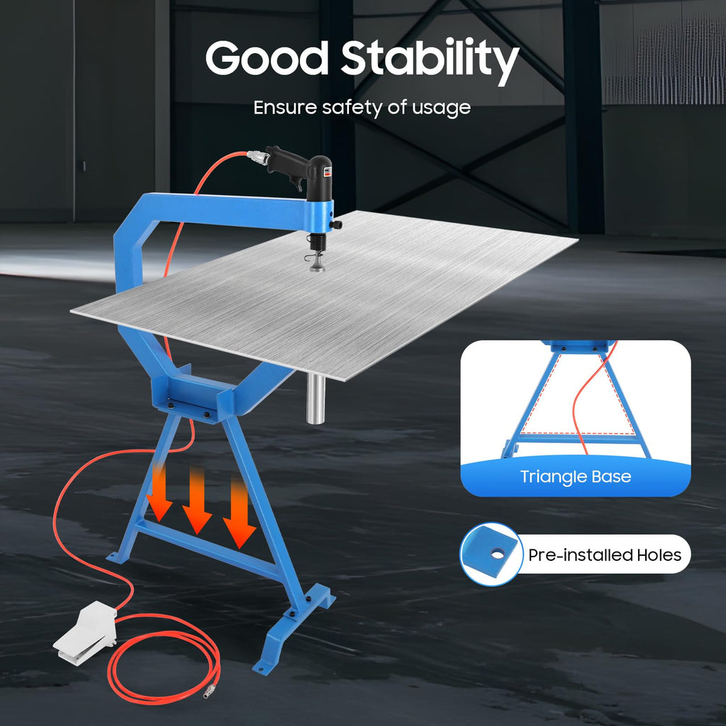 Pneumatic Planishing Hammer Metal Fabrication Set E88831