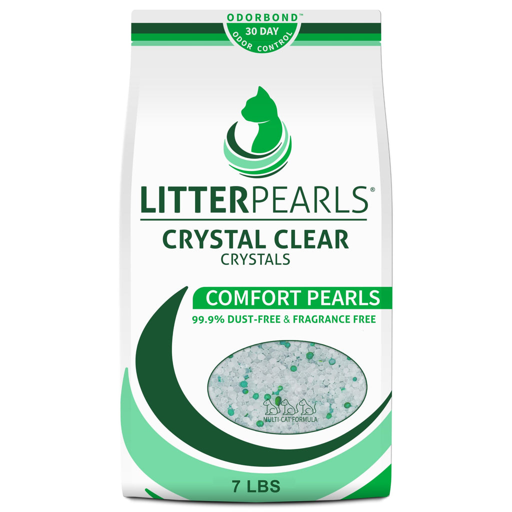 Unscented Non-Clumping Crystal Cat Litter, 7 lb M29634