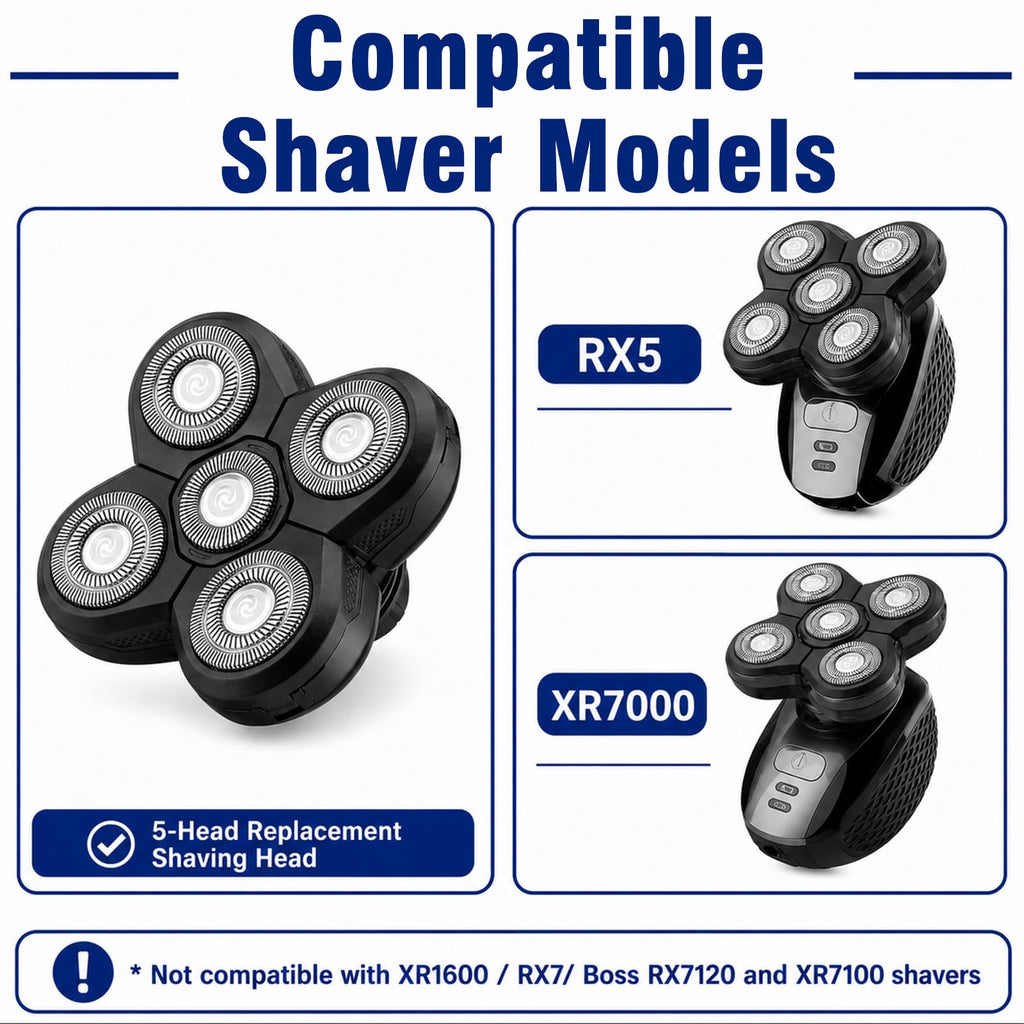 5 Pack Replacement Blades for Electric Razor S1580