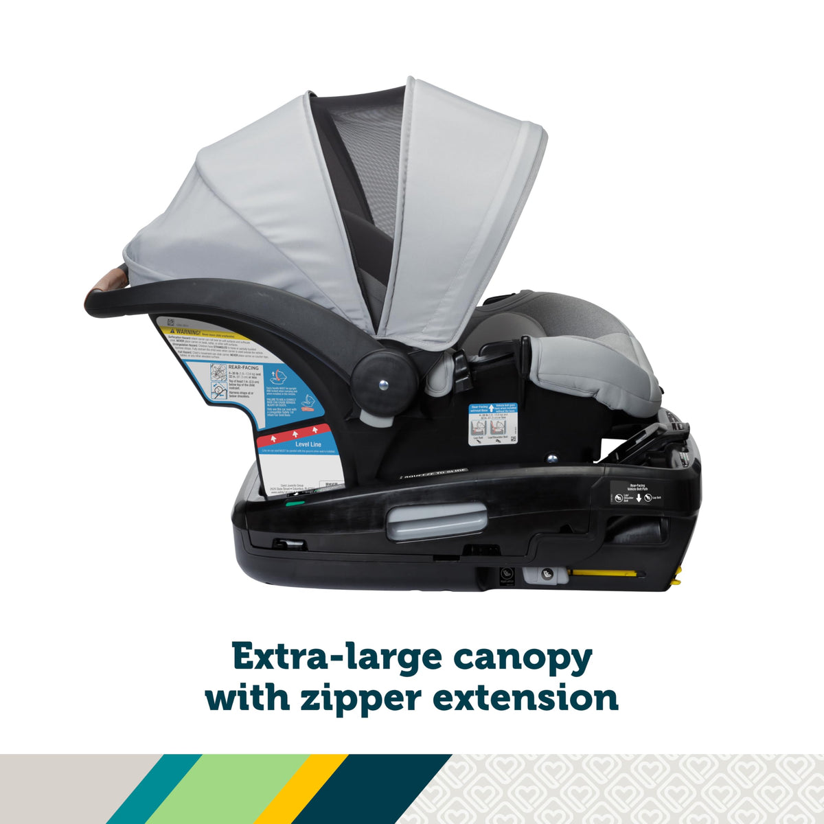 Infant Car Seat with Base and Canopy V10780