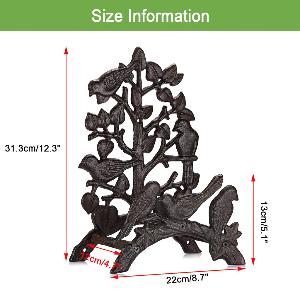 Cast Iron Wall Mount Garden Hose Holder T753