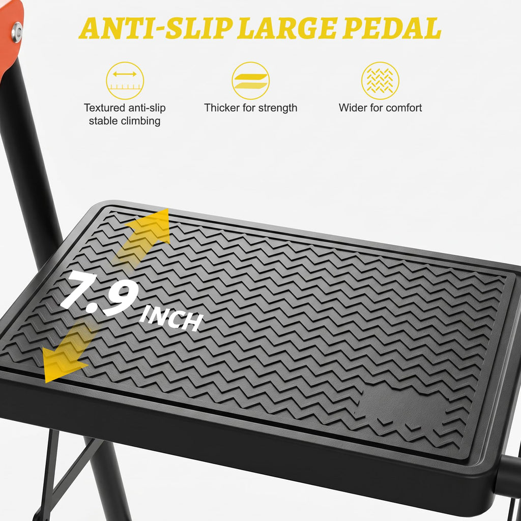 Heavy Duty 2 Step Ladder with Safety Lock Z329