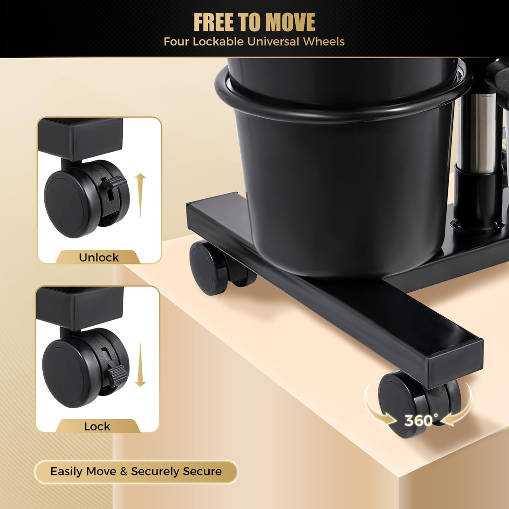 Portable Shampoo Basin with 2 Water Buckets & Electric Pump T39387