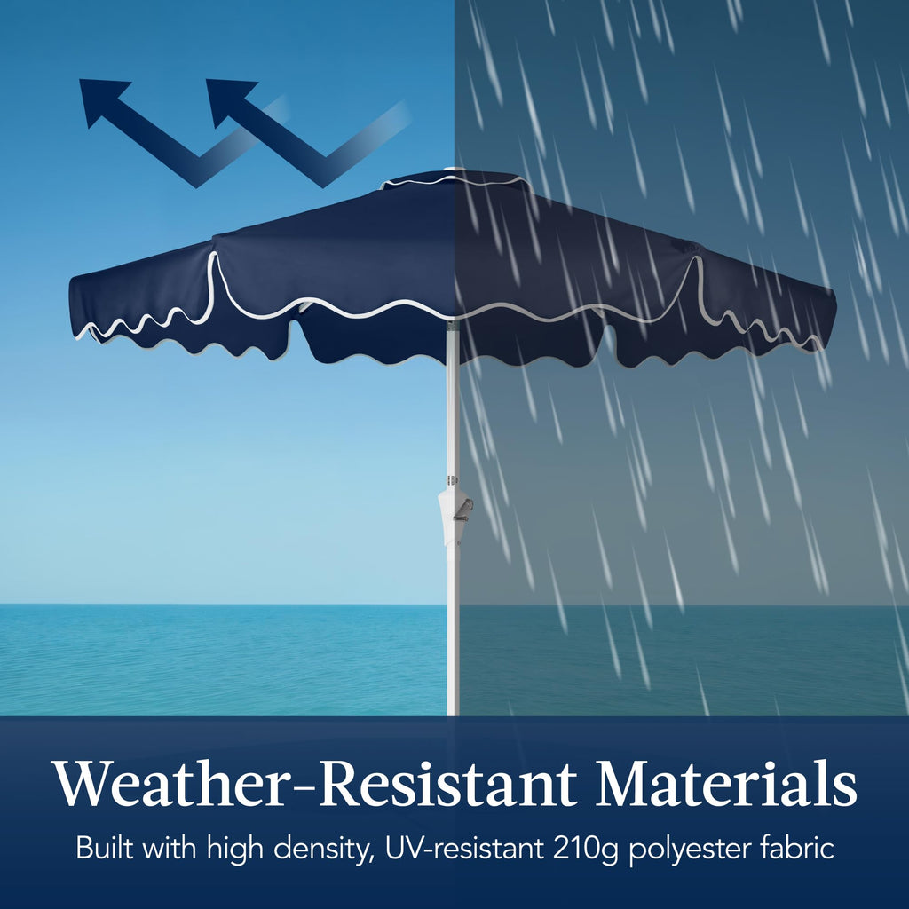 Patio Market Umbrella with Crank & Tilt J851
