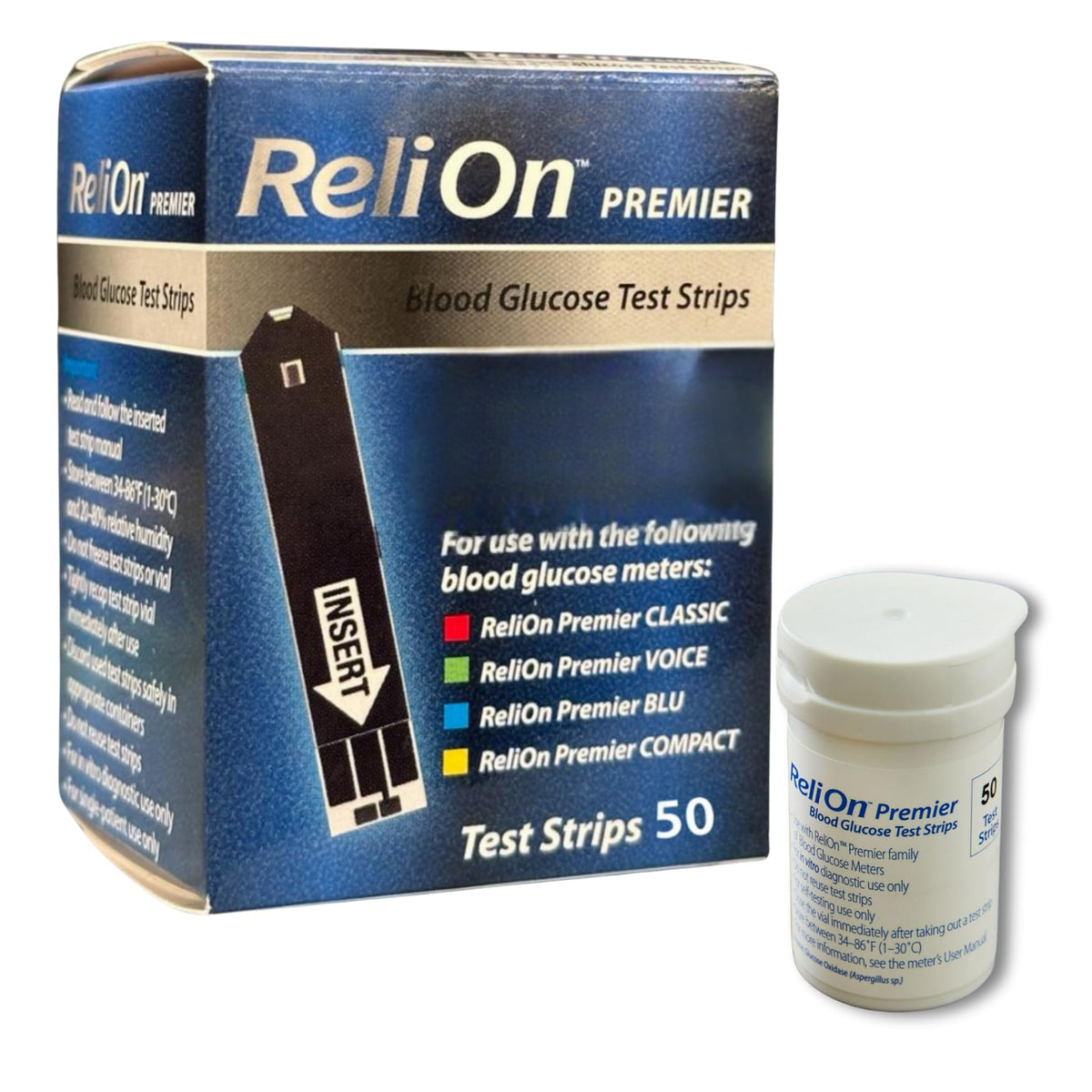 Blood Glucose Test Strips 50ct A876400