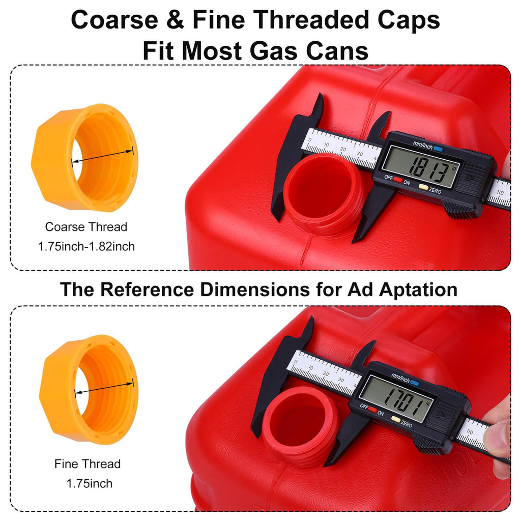 Gas Can Spout Replacement with 37 Accessories J216560