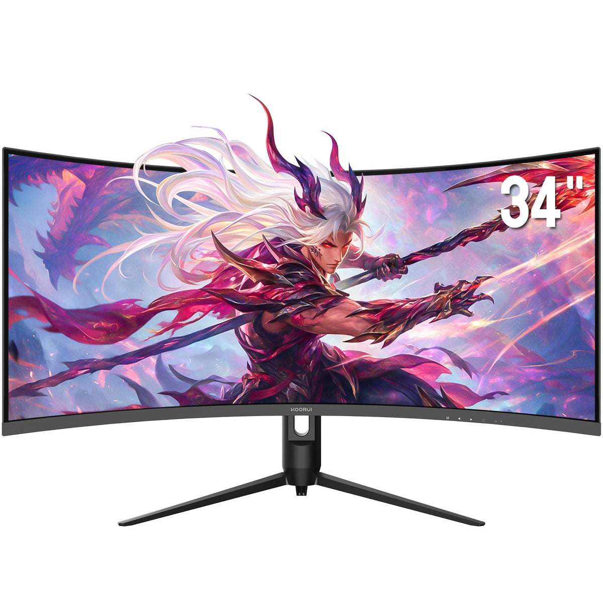 34 Inch 240Hz Ultrawide Curved Gaming Monitor WQHD 1500R HDR400 S828