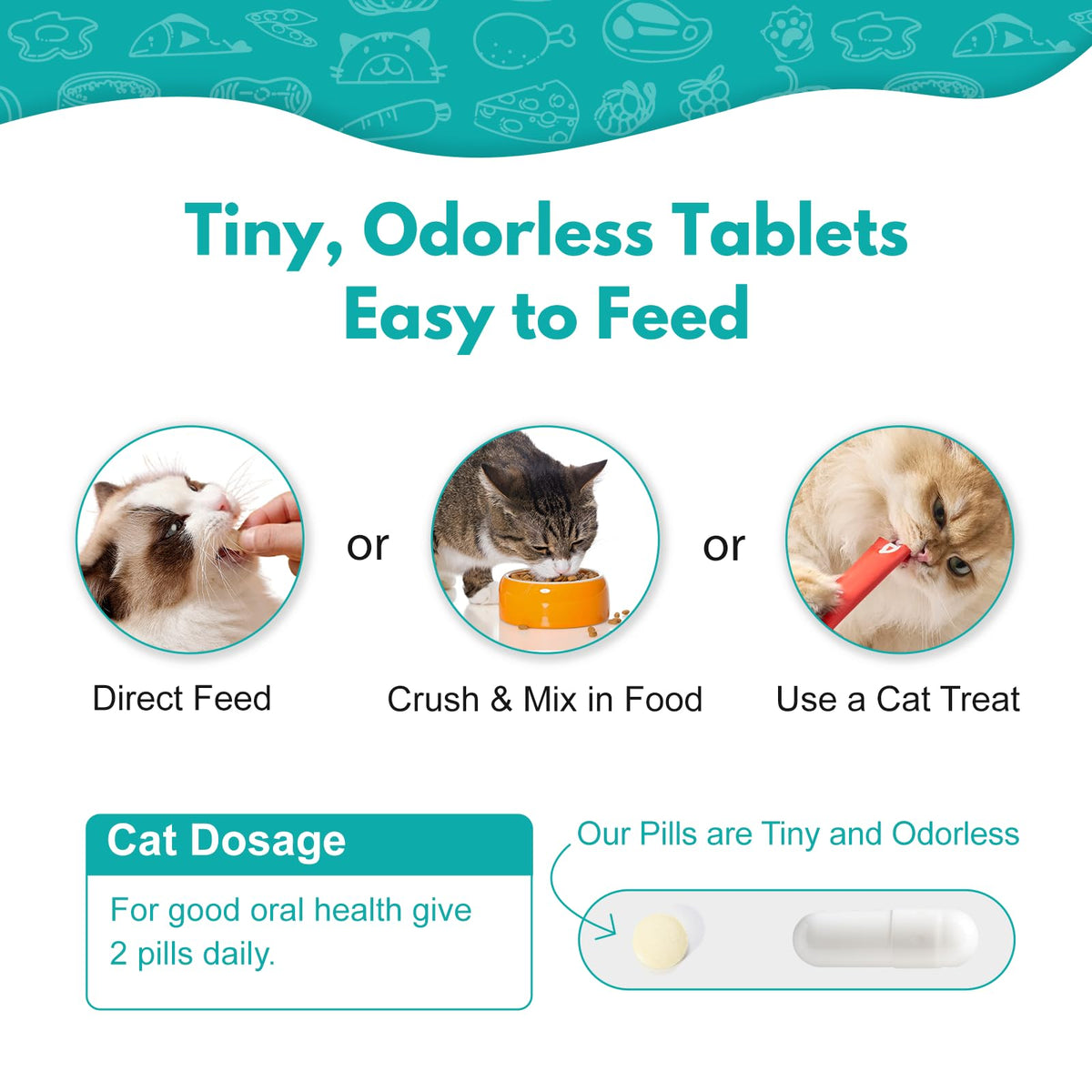 Cat Dental Care Tablets L56150