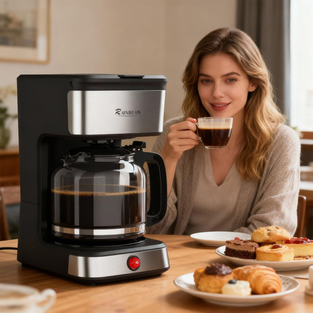 12-Cup Drip Coffee Maker with Glass Carafe P3459